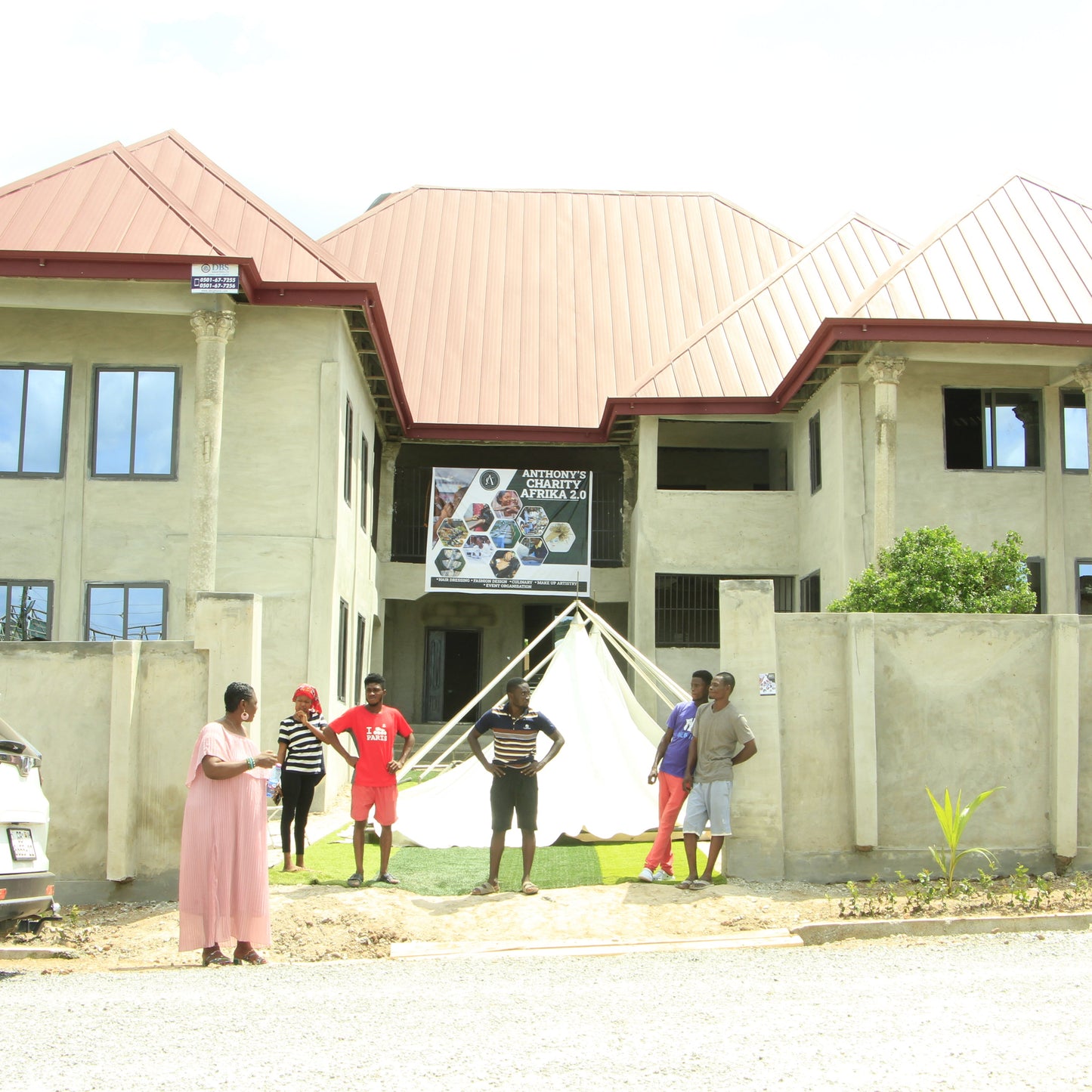 Unterstützen Sie den Bau der Mädchenschule in Kumasi, Ghana